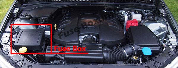 Расположение предохранителей в моторном отсеке: Chevrolet SS